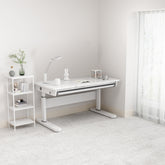 FLEK Medium/Large Ergo Study Desk with Optional Unit (D01S/L22S)